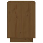 vidaXL Tables de chevet 2 Pièces Marron miel 40x35x50 cm Bois de pin