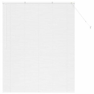 vidaXL Stores vénitiens Blanc 175 x 140 cm Aluminium