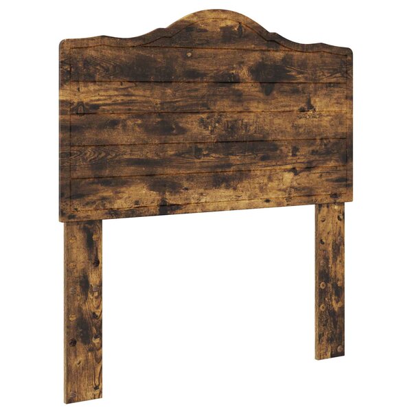 vidaXL Tête de lit Chêne fumé 100 cm Bois d'ingénierie