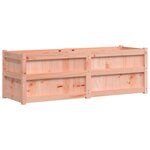 vidaXL Jardinière 150x50x50 cm bois massif douglas