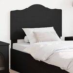 vidaXL Tête de lit Chêne noir 75 cm Bois d'ingénierie