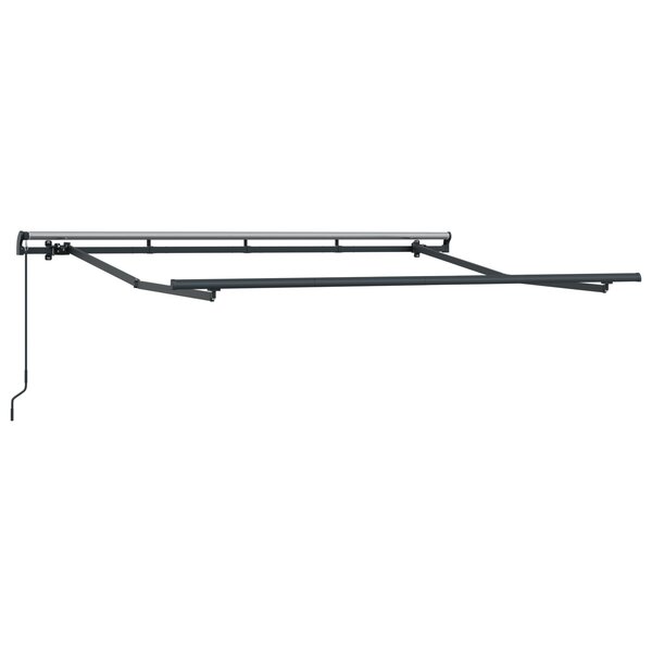 vidaXL Cadre de Store Réttractable à Opération Manuelle 3x2 cm Métal