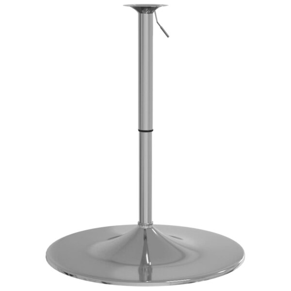 vidaXL Base de table de bar 55x90 cm acier chromé