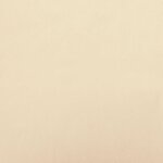 vidaXL Tabourets de bar lot de 2 crème velours