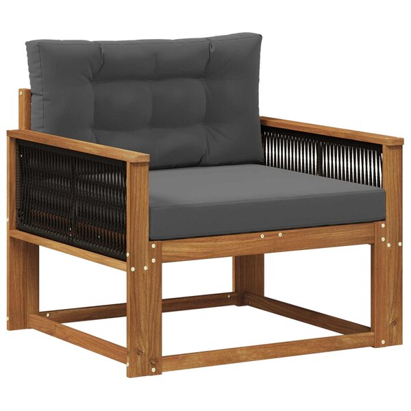 vidaXL Sofa de milieu extérieur Naturel