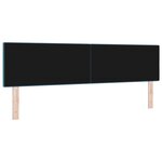 vidaXL Tête de lit avec tête de lit Bleu foncé 180 cm Cuir synthétique