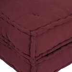 vidaXL Canapé modulaire marron 70x70x36 tissu