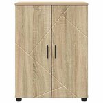 vidaXL Cabinet de salle de bain Chêne Sonoma 60 x 35 x 80 cm