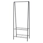 Storage solutions Porte-vêtements avec 2 niveaux 61x34x152 cm