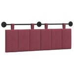 vidaXL Tête de lit suspendue Tissu