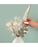Fleurs en Bois 24 cm épaisseur 4 mm 10 pièces