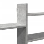 vidaXL Étagère murale gris béton 167 5x18x68 cm bois d'ingénierie