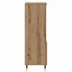vidaXL Haut Armoire Chêne artisanal 40 x 36 x 110 cm Bois d'ingénierie