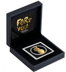 Pièce de monnaie en Or 3000 Francs g 0.031 (1/1000 oz) Millésime 2024 Gold Gift SNOWMAN 1/1000