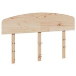 vidaXL Tête de lit 120 cm bois massif de pin