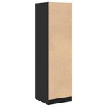 vidaXL Armoire d'apothicaire noir 40x41x144 5 cm bois d'ingénierie