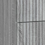 vidaXL Cabinet de chevet Sonoma gris 43 x 34 5 x 48 cm