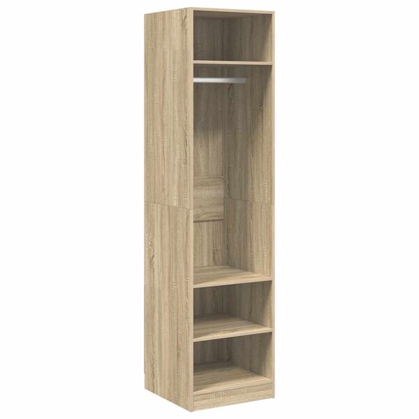 vidaXL Garde-robe Chêne sonoma 50x50x200 cm Bois d'ingénierie