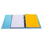 Classeur à levier PVC A4 D50mm PremTouch bleu clair EXACOMPTA