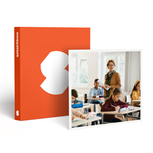 SMARTBOX - Coffret Cadeau Carte cadeau pour prof - 50 € - Multi-thèmes