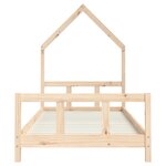 vidaXL Cadre de lit pour enfant 90x190 cm Bois de pin massif