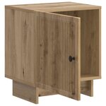 vidaXL Cabinet de chevet 2 pièces Chêne artisanal 43 x 34 5 x 50 cm