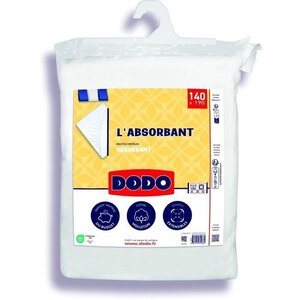 Protège matelas absorbant - 140 x 190 cm - Polyester