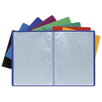 Porte vues PP A4 40 vues Jaune EXACOMPTA