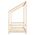 vidaXL Cadre de lit pour enfant 80x160 cm bois de pin massif