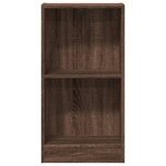 vidaXL Bibliothèque chêne marron 40x24x76 cm bois d'ingénierie