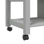 vidaXL Chariot de cuisine MONZA 84x40x90 cm bois massif de pin