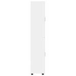 vidaXL Haut Armoire FLORIN Blanc 60 x 35 x 182 cm Bois d'ingénierie