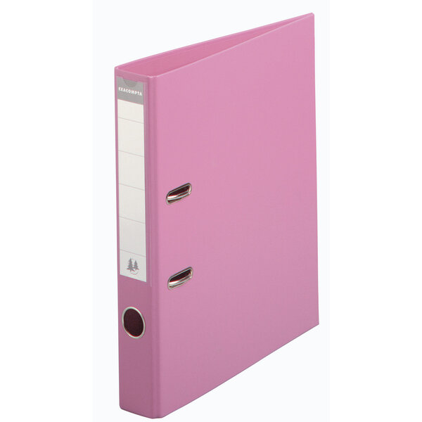 Classeur à levier PVC A4 dos de 50mm. - Rose EXACOMPTA