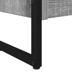 vidaXL Bibliothèque 2 Pièces Gris Sonoma 80 x 30 x 155 cm