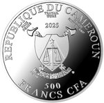 Pièce de monnaie en Argent 500 Francs g 17.50 Millésime 2025 WEDDING