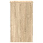 vidaXL Bureau Chêne sonoma 90x45x76 cm Bois d’ingénierie