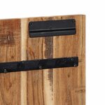 vidaXL Tête de lit 120 cm bois d'acacia massif