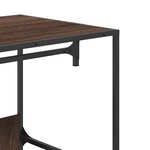 vidaXL Armoire chêne marron 90x50x180 cm bois d'ingénierie