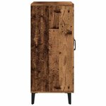vidaXL Buffet vieux bois 90x34x80 cm bois d'ingénierie