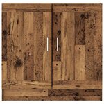 vidaXL Meuble vieux bois 82 5x30 5x80 cm bois d'ingénierie