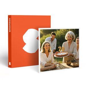 SMARTBOX - Coffret Cadeau Joyeux anniversaire ! 70 ans - Multi-thèmes
