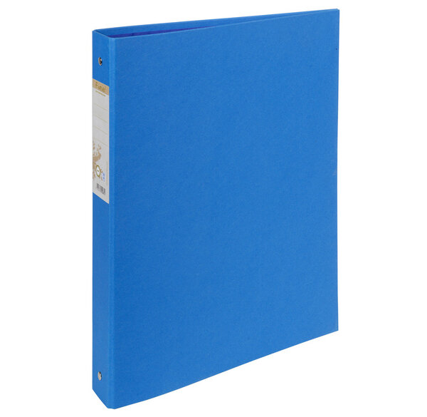 Classeur rembordé papier 4 anneaux 30mm Forever - A4  bleu foncé EXACOMPTA