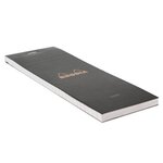 Bloc BLACK N°8 7,4x21 cm 80F agrafées 80g ligné RHODIA