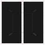 vidaXL Ensemble repas jardin 5 pièces gris clair poly rotin