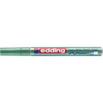 Marqueur Permanent Peinture Brillante 751 Vert Métallisé Pointe Ronde 1-2 mm x 5 EDDING