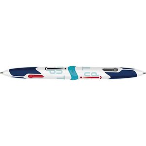 Stylo bille 4 couleurs Twin Tip Pointe Moyenne Noir / blanc MAPED