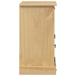 vidaXL Buffet Corona 80x40x75 cm bois massif de pin