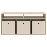 vidaXL Basboard avec tiroir Chêne Sonoma 102 x 32 x 48 5 cm