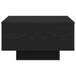 Table basse vidaXL Noir 55x55x31 cm en bois