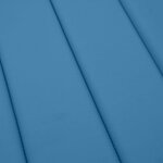 vidaXL Coussin de chaise longue bleu mélangé 186x58x4 cm tissu